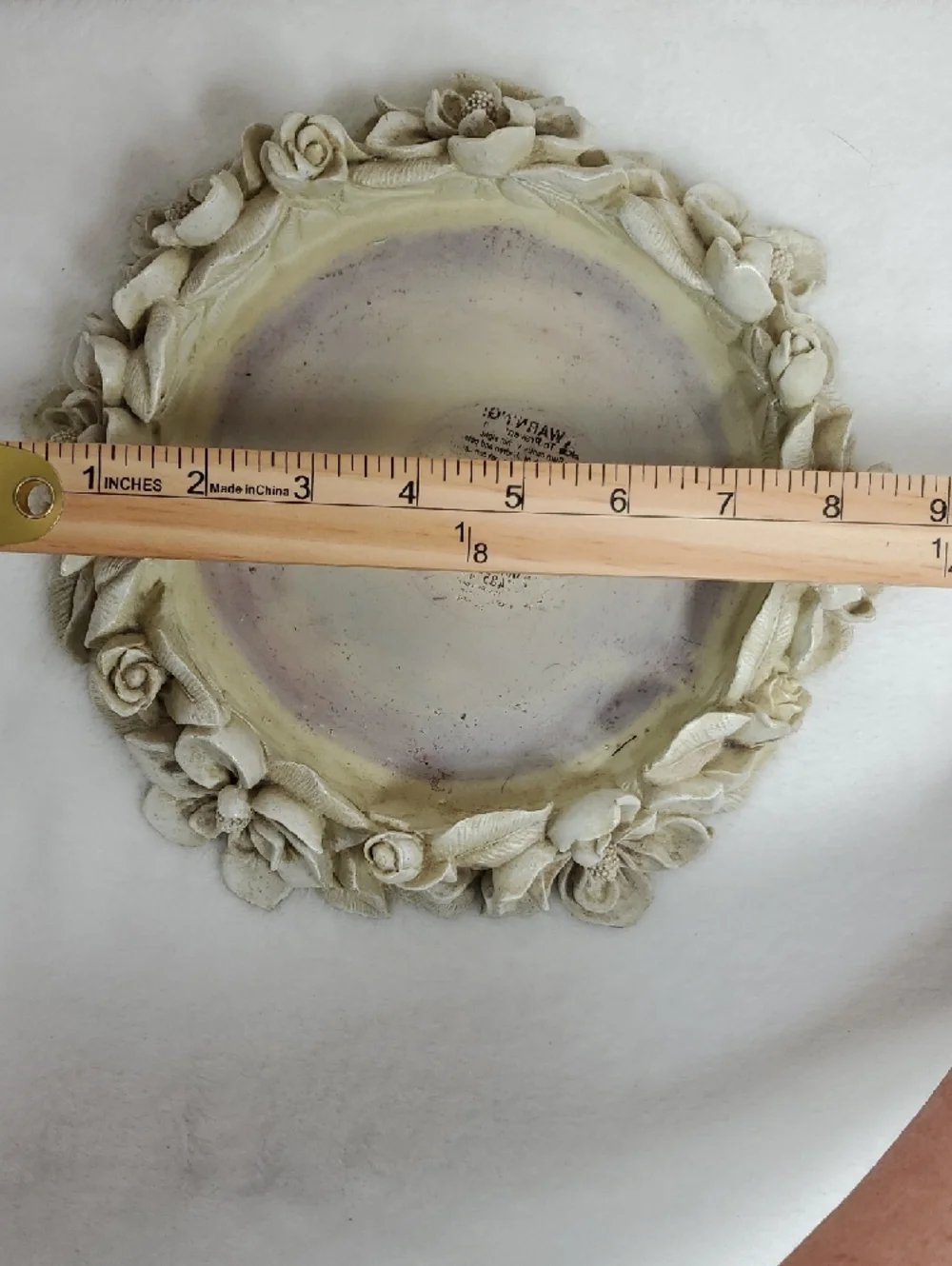 Magnolia Resin Decorative Candle Holder Flower Dish